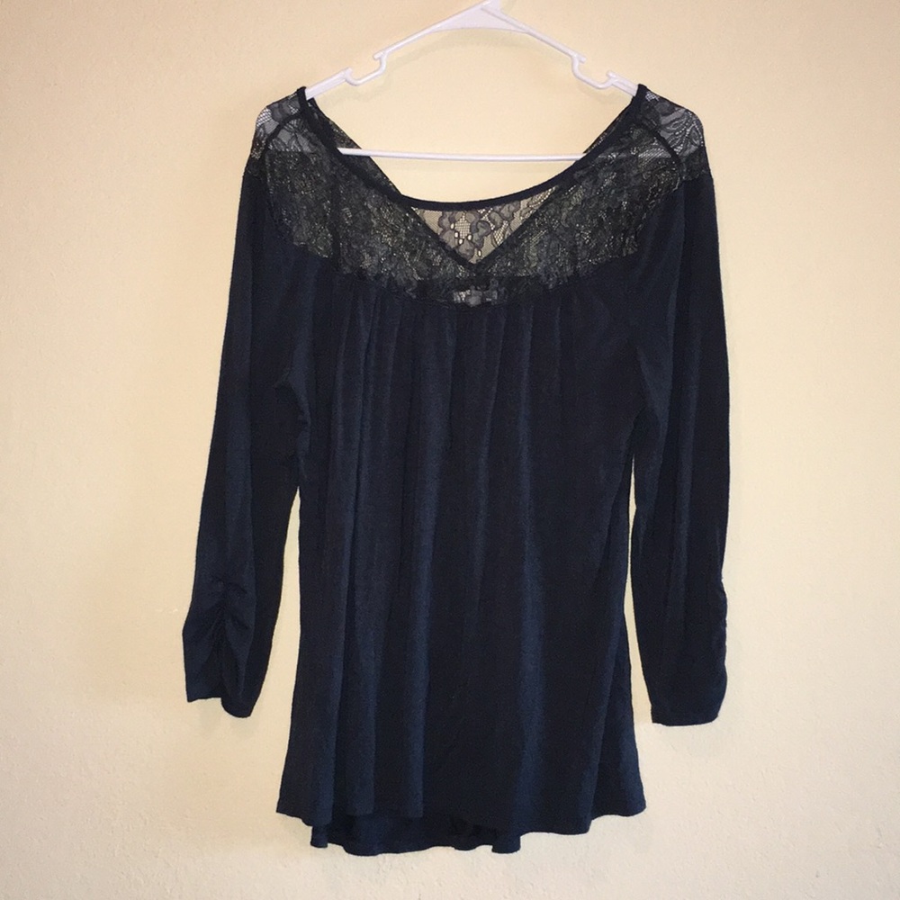 3/4 lace blouse